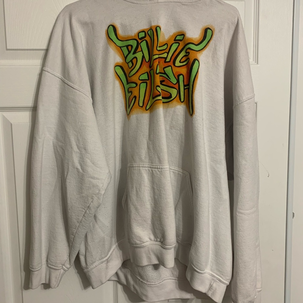 Billie eilish tour hoodie 2018 (rare)